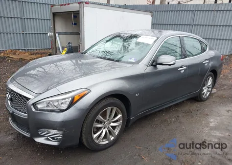 2018 Infiniti Q70 3.7X Luxe из США, поврежденный, VIN JN1BY1AR7JM220172